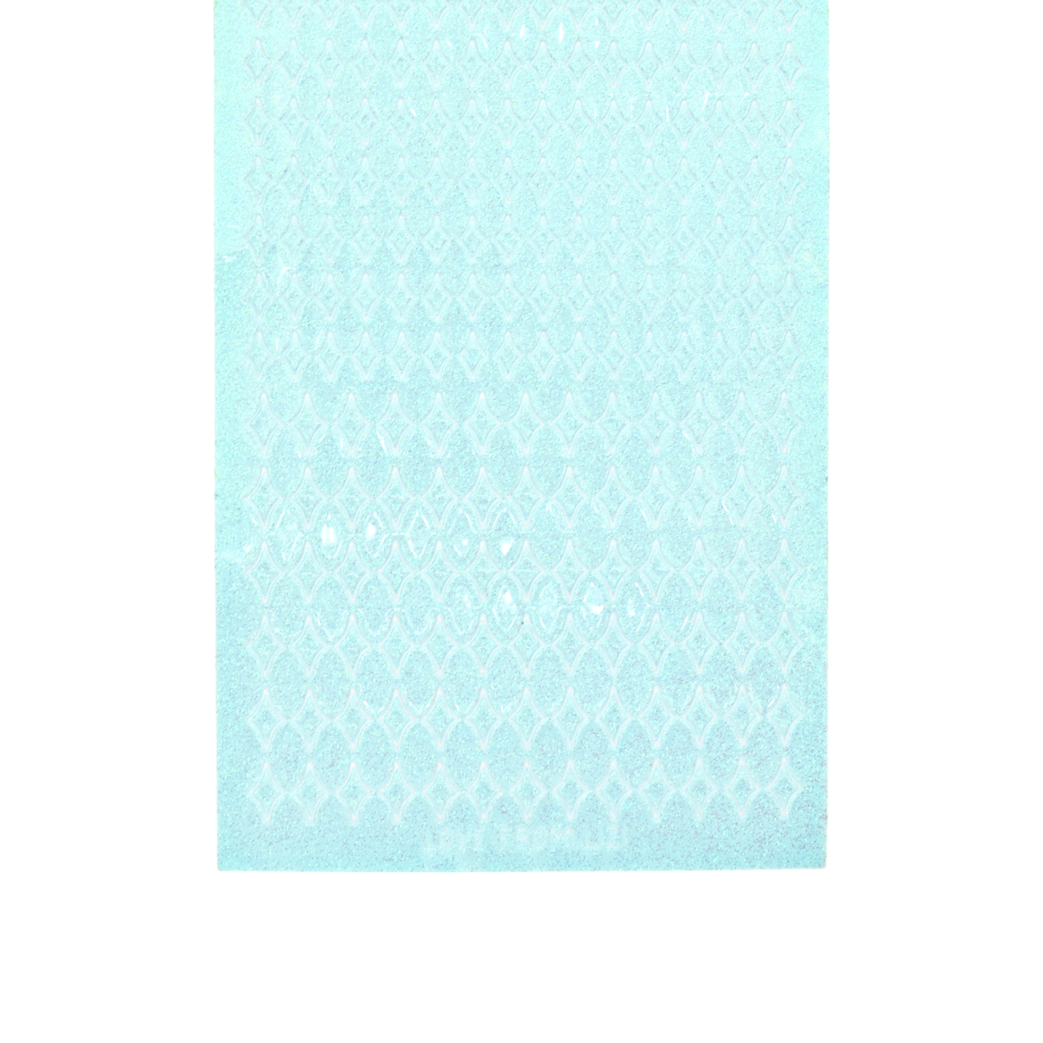 Mini Twinkle Topaz Glitter Peel-Off Stickers